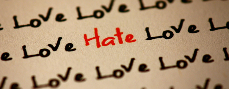 Why there is a fine line between hatred and respect.