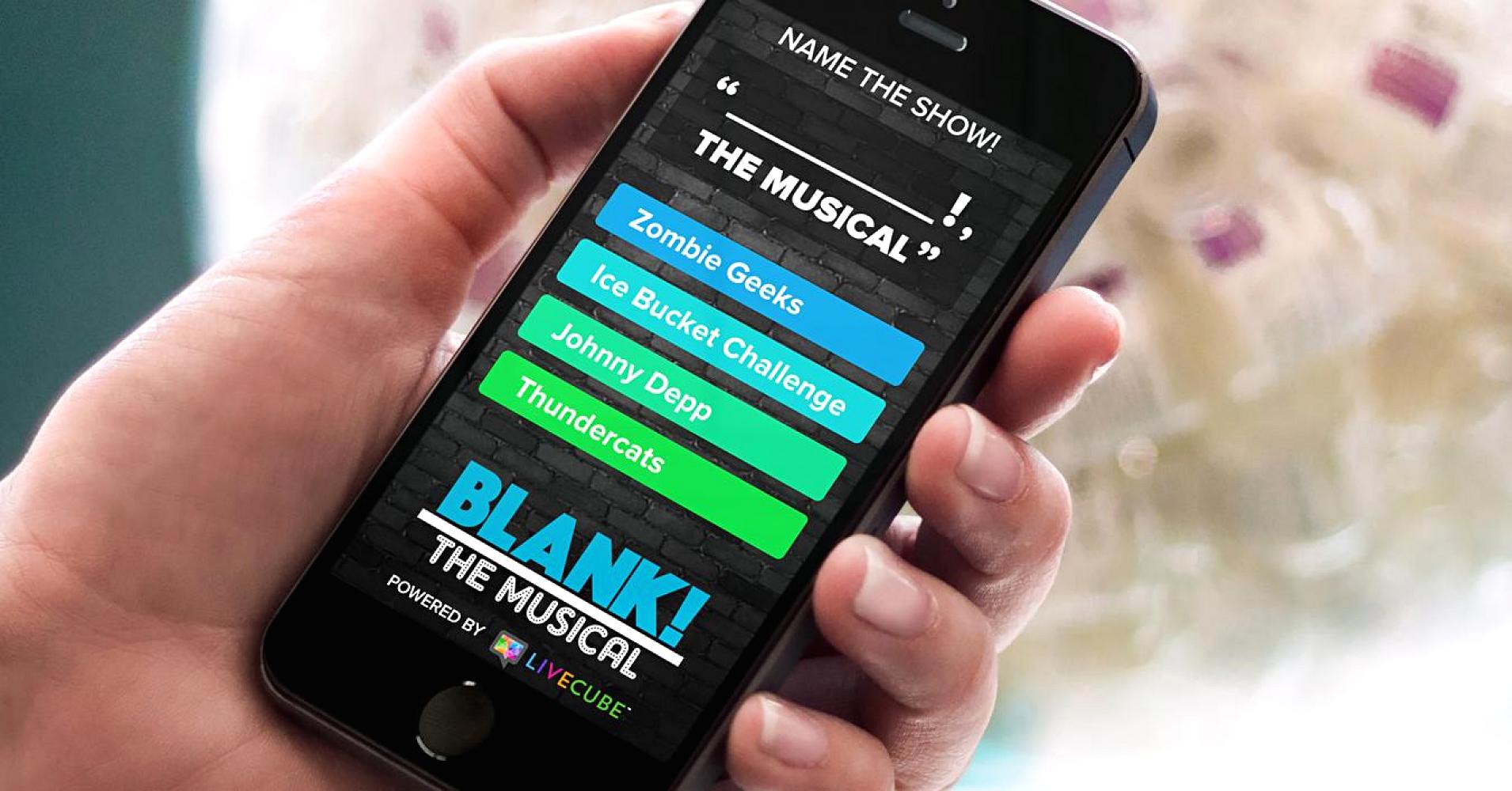 The Sunday Giveaway: Two tickets to Blank! the Musical off Broadway!