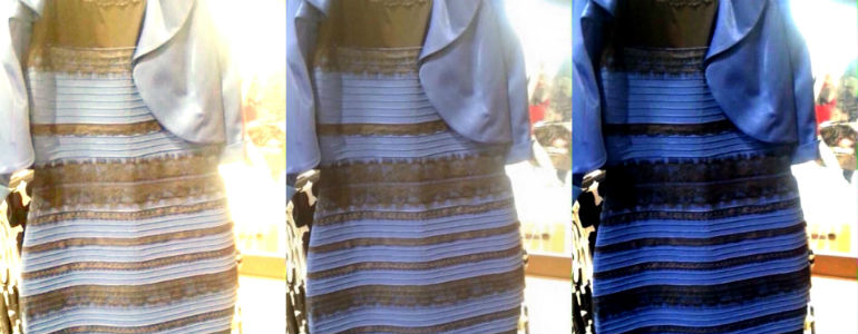 What the black/blue or gold/white dress debate means for your show.