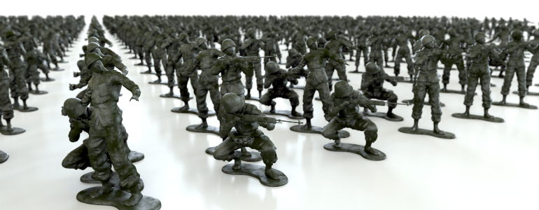 You’ve built an army, but the war is over.  What do you do with ’em?