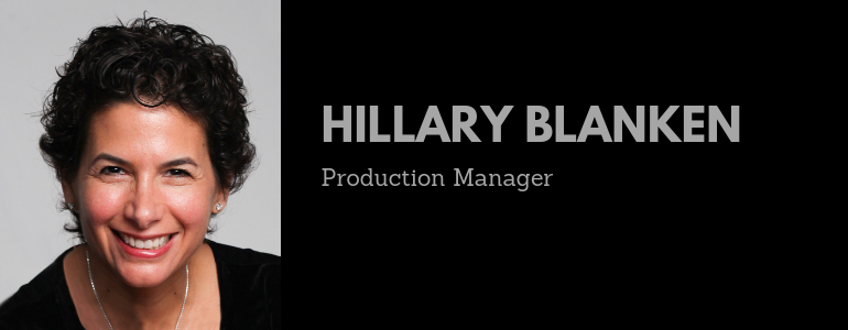 Podcast Episode 181 — Production Manager of 100+ Productions, Hillary Blanken