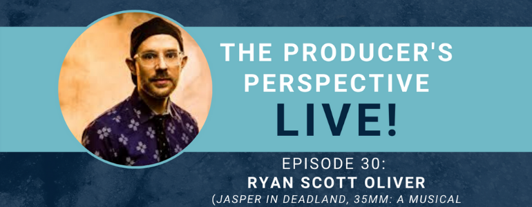 Tonight on the Livestream: Composer/Lyricist Ryan Scott Oliver!