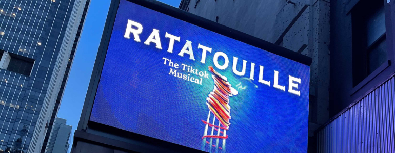 3 Reasons Why The Ratatouille Musical will forever change how we create musicals.